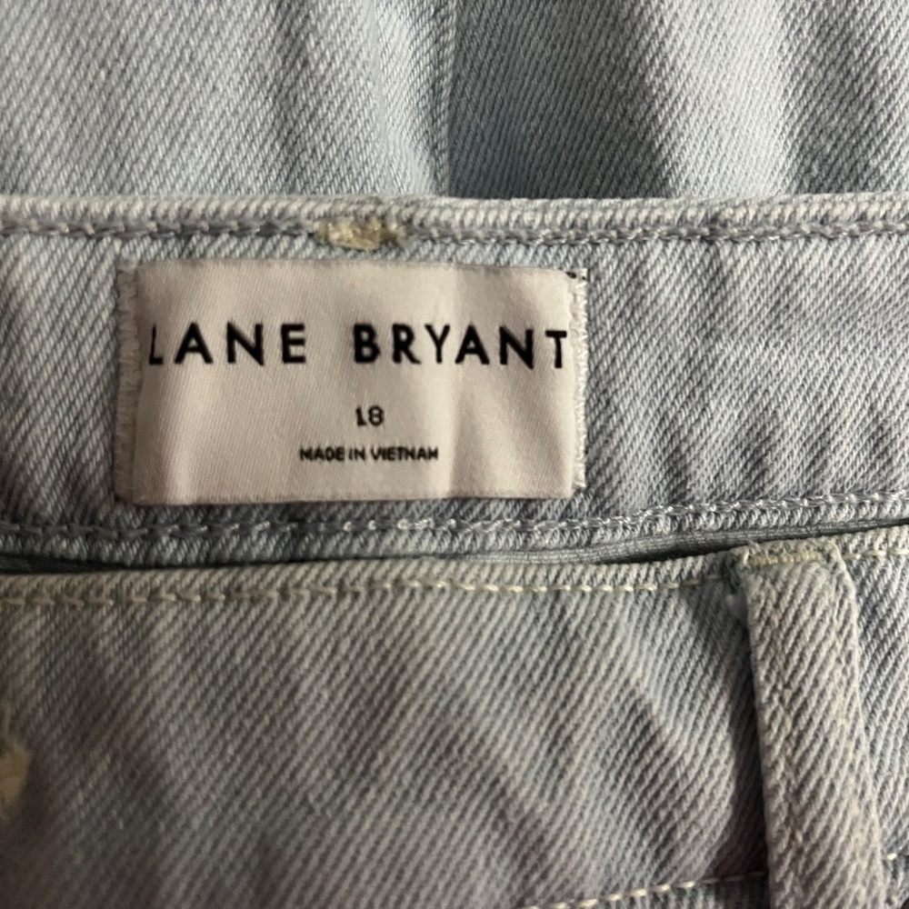 BOYFRIEND CAPRI SIZE 18 WITH SPARKLES (slightly wrinkled NWOT) - Picture 9 of 9